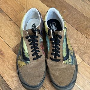 Vans Multicolor Suede Sneakers
